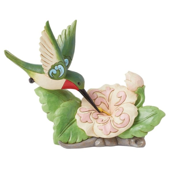 Jim Shore, Heartwood Creek, 6016386, Fluttering Florals, Hummingbird, Kolibri, Jim Shore Figur, Jim Shore Vogel