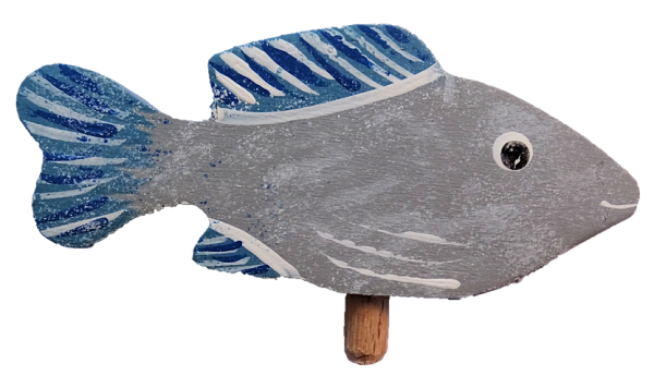 Fisch Guppy - Steckfigur für Kerzenring von Sebastian Design