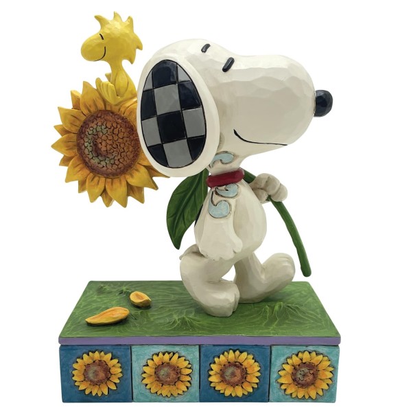 Sunsational Friends Snoopy mit Sonnenblume - Peanuts by Jim Shore 6016281