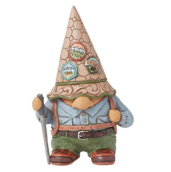 Trail Tales Hiker Gnome / Wanderer Wichtel - Heartwood Creek Jim Shore 6016372