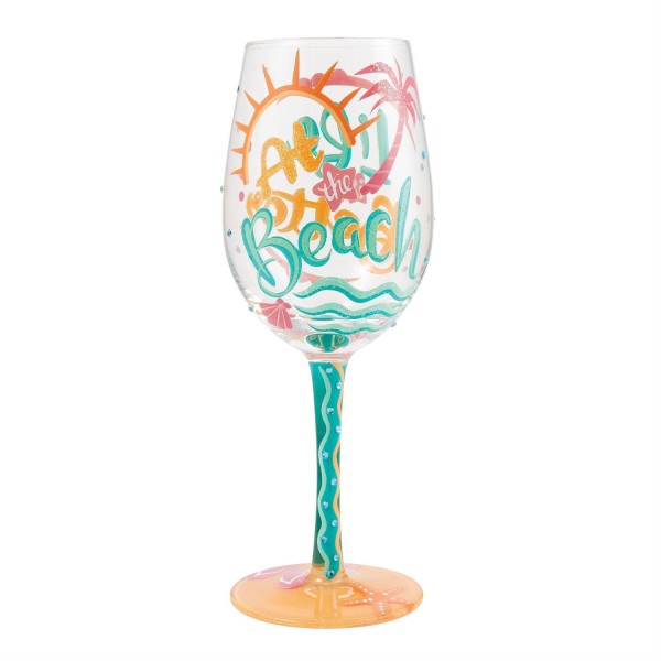 Lolita, Lolita Glas, Lolita Trinkglas, 6014183, Life is Better at the Beach Wine Glass, Lolita Gläser, Das Leben ist besser am Strand Weinglas, Lolita Wine Glass, Lolita Weinglas