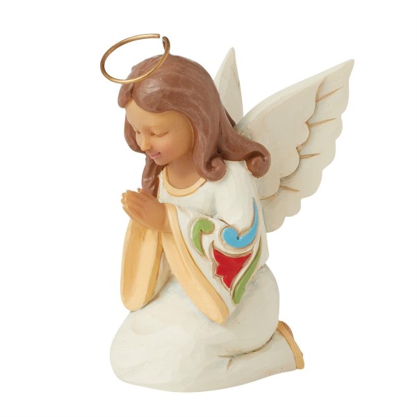 Jim Shore, Heartwood Creek, 6015535, betender Engel, Angel, Mini Angel praying, Jim Shore Figur, Kirche, Glaube, Hoffnung, Mitbringsel