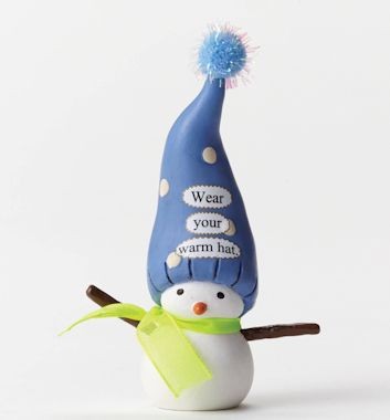 Wear Your Warm Hat - Bea's Wees Wichtel Glücksbringer by Natalie Kibbe