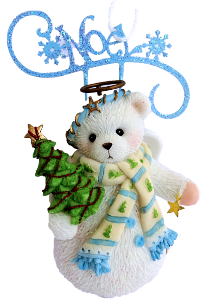 Cherished Teddies, Noel Snowbear, Ornament, Anhänger, Weihnachtsanhänger, 4016873, Cherished Teddies Snowbear, Cherished Teddies Ornament