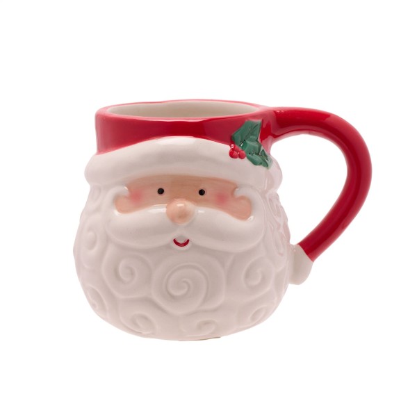 The Seasonal Gift Company, Weihnachtsbecher, Weihnachtsmann Becher, Weihnachtstasse, XM12570