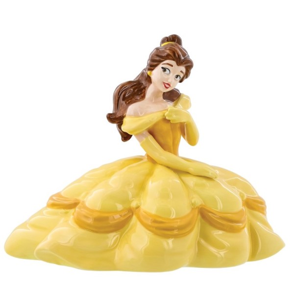 Walt Disney Spardose, Enchanting Disney Collection, A32313, Belle Spardose, Beauty and the Beast Money Bank, Sparbüchse, Sparschwein, Enchantment Awaits, Schöne und das Biest