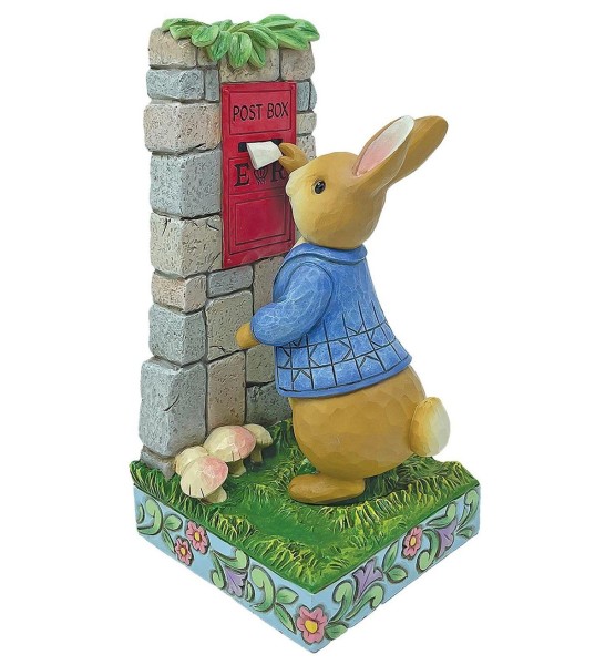 Beatrix Potter, Jim Shore Beatrix Potter, 6012487, Jim Shore Peter Rabbit, Let's Stay in Touch, Peter Rabbit Sending Letters, Peter Rabbit Mailing Letters, Beatrix Potter Peter Rabbit, Peter Hase, Jim Shore Peter Hase