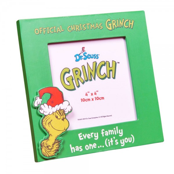 Disney, Walt Disney, The Grinch, Der Grinch, XM7326, Dr. Seuss, Grinch Bilderrahmen, Official Christmas Grinch Bilderrahmen, Grinch Picture Frame