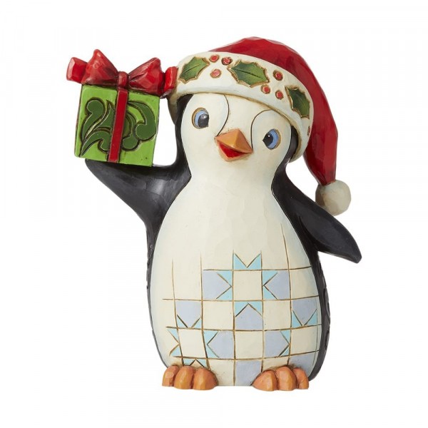 Jim Shore, Heartwood Creek, Jim Shore Weihnachten, 6009007, Christmas Penguin, Weihnachtspinguin, Pinguin