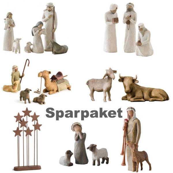 Willow Tree, Willowtree, Willow Tree Krippe, 26105, Susan Lordi, Demdaco, Angel, Engel, Shepherd and Stable Animals, Schäfer und Tiere