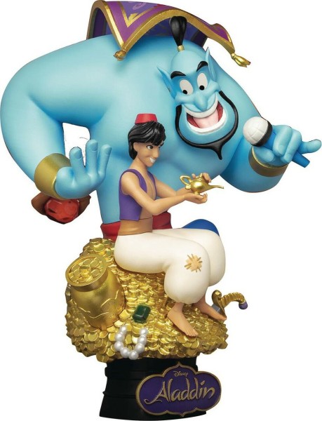 Walt Disney Figur, Beast Kingdom, Disney Beast Kingdom, Aladdin, Genie, BKDDS-075, Beast Kingdom Diorama, Beast Kingdom D-Stage Aladdin, Walt Disney Aladdin, Aladdin and Genie