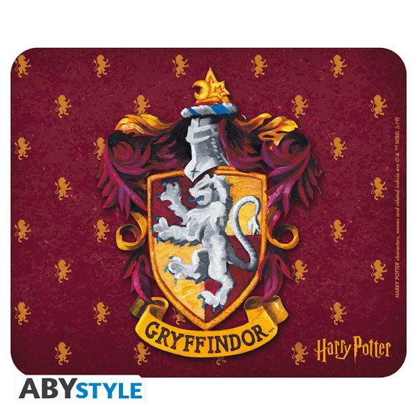 Harry Potter, ABY-Style, Abysse, Mauspad, Mousepad, Hogwarts Mauspad, Gryffindor, ABYACC359, Harry Potter Geschenkidee