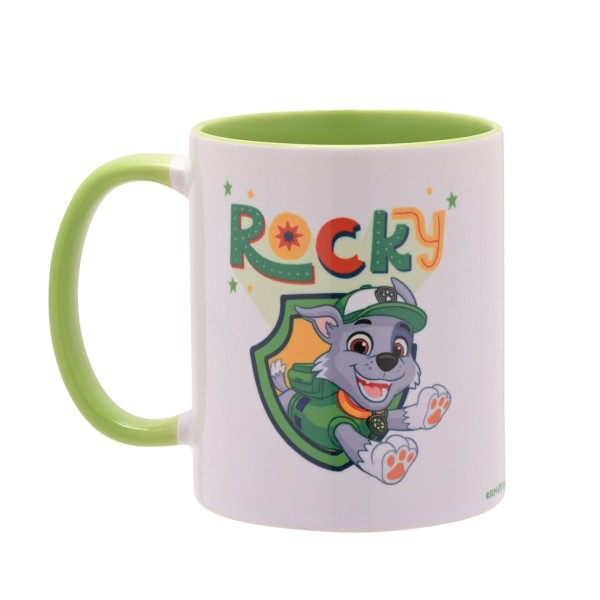 Paw Patrol, Paramount, Fellfreunde, PM202, Becher, Tasse, Kaffeebecher, Rocky, Umwelt-Welpe, Paw Patrol Mug