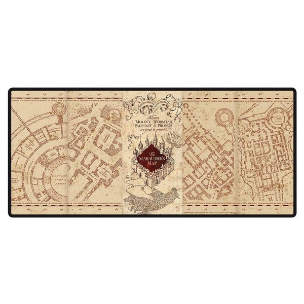 Harry Potter - Mauspad / Gaming-Mauspad / Mousepad XXL Karte des Rumtreibers - ABYACC452