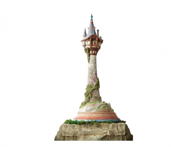Disney Traditions, Jim Shore, Jim Shore Disney, Disney Traditions Collection, 6008998, Dreaming of Floating Lights, Rapunzel Tower Masterpiece, Rapunzels Turm, Jim Shore Disneyfigur, DIsney Traditions Figur