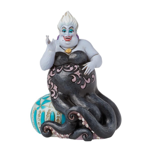 Jim Shore, Disney Traditions, Jim Shore Disneyfigur, Ursula, Arielle die kleine Meerjungfrau, Jim Shore Figur, Queen of the Deep, 6016344