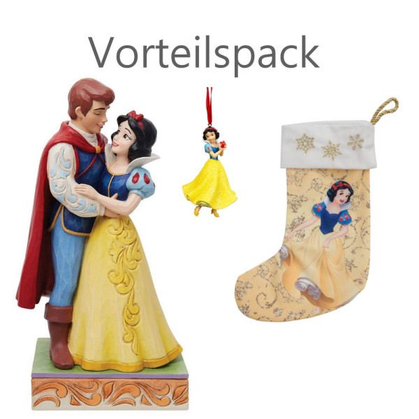 Disney Traditions, Jim Shore, Disney Traditions Jim Shore, 6013069, The Fairest Love, Liebespaar Schneewittchen & Prinz, Snow White & Prince Love, Disney Paar, Disney Liebespaar, Disney Pärchen, Jim Shore Schneewittchen, Disney Traditions Snow White