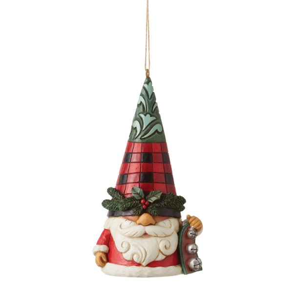 Highland Glen Gnome mit Glöckchen Ornament - Heartwood Creek Jim Shore 6012876
